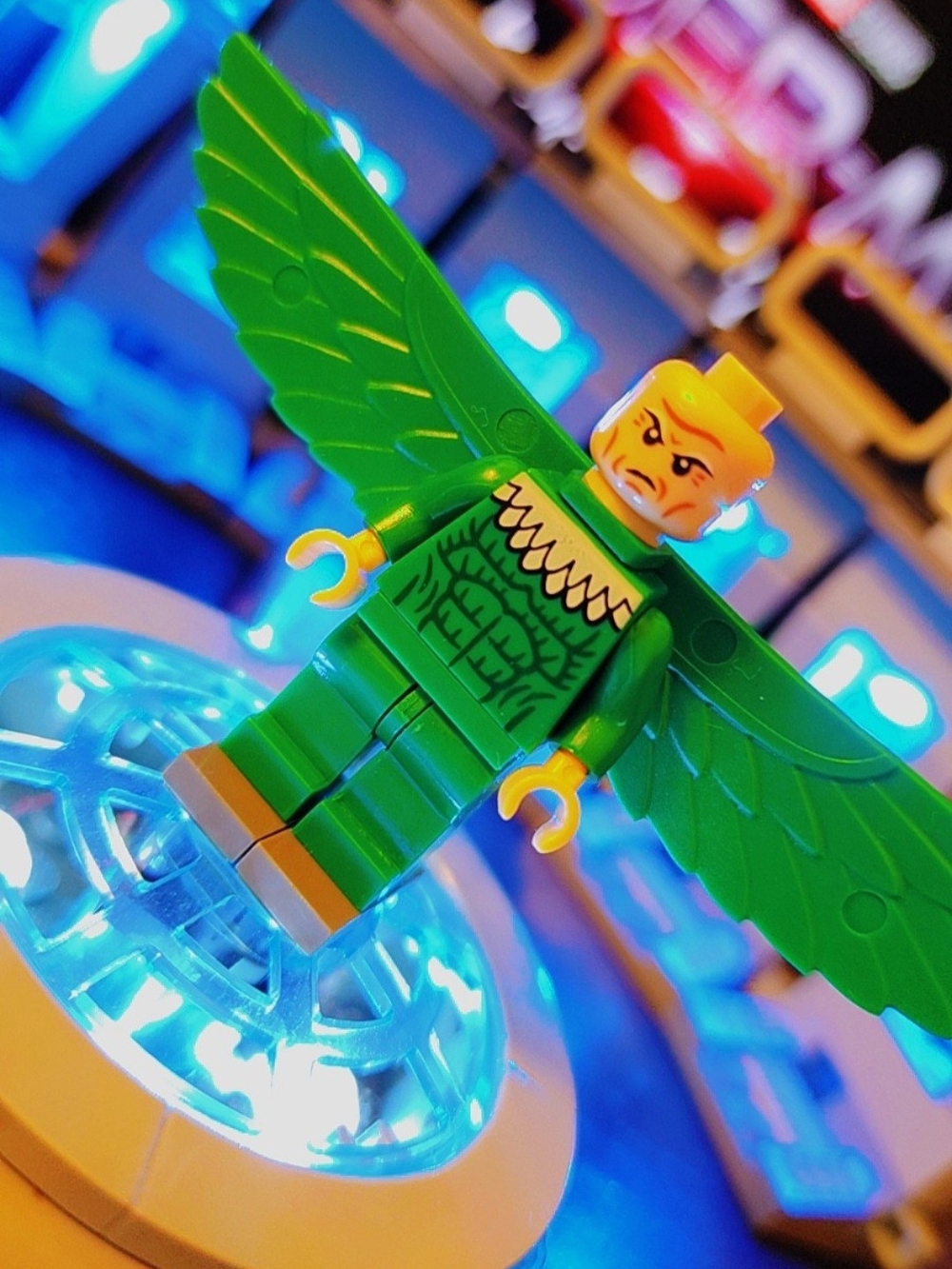 Spiderman Vulture Minifigure Lego Compatible